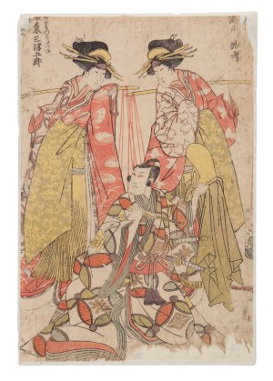 UTAGAWA KUNISADA (TOYOKUNI III.) 歌川 国貞 (JAPAN / JAPANESE 1786 - 1865) - Actor Higashi Sanogoro