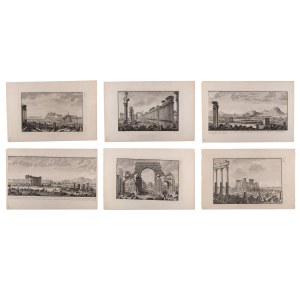 J. S. MÜLLER, THOMAS MAYOR (GERMANY / GERMAN, UNITED KINGDOM / BRITISH) - Palmyra - 6 graphic sheets