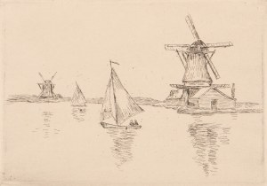 ARMAND GUILLAUMIN (FRANCE / FRENCH 1841 - 1927) - In Holland
