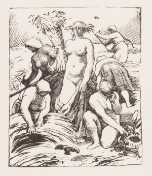MAX ŠVABINSKÝ (CZECH / BOHEMIAN 1873 - 1962) - Harvest