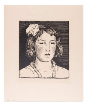 MAX ŠVABINSKÝ (CZECH / BOHEMIAN 1873 - 1962) - Ička
