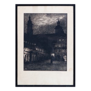 FRANTIŠEK KOBLIHA (CZECH / BOHEMIAN 1877 - 1962) - Church of St. James