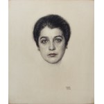 VIKTOR STRETTI (TSCHECHISCH / BÖHEMISCH 1878 - 1957) - Porträt einer Frau