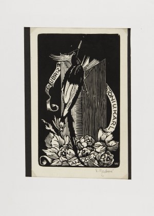 ANNA MACKOVÁ (CZECH / BOHEMIAN 1887 - 1969) - Ex libris of Toni and Karel Andres