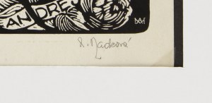 ANNA MACKOVÁ (CZECH / BOHEMIAN 1887 - 1969) - Ex libris of Toni and Karel Andres