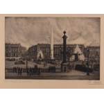 CHARLES NOLLET (FRANCE / FRENCH 1924 - 2002) - Notre Dame, Place de la Concorde and Hotel de Denis