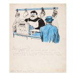 VÁCLAV HÜBSCHMANN, VÁCLAV KLIMÁNEK, JOSEF ROHAN, JOZEF ČEJKA AND OTHERS (CZECH / BOHEMIAN) - Collection of 17 illustrations and cartoons