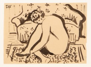 MONOGRAMIST Z (UNKNOWN / UNKNOWN) - Female nude