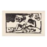 PAUL GAUGUIN (FRANCE / FRENCH 1848 - 1903) - Bundle of 5 graphic sheets from Tahiti