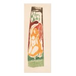PAUL GAUGUIN (FRANCE / FRENCH 1848 - 1903) - Bundle of 5 graphic sheets from Tahiti