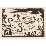 PAUL GAUGUIN (FRANCE / FRENCH 1848 - 1903) - Bundle of 5 graphic sheets from Tahiti