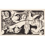 PAUL GAUGUIN (FRANCE / FRENCH 1848 - 1903) - Bundle of 5 graphic sheets from Tahiti