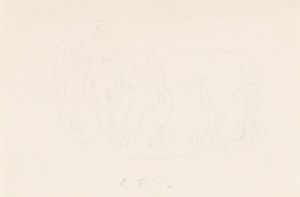 EMIL FILLA (CZECH / BOHEMIAN 1882 - 1953) - Beast