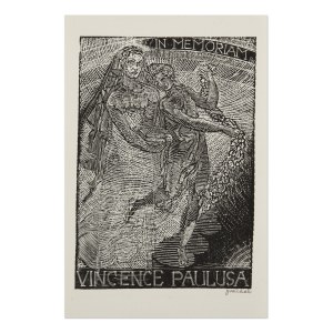 JOSEF VÁCHAL (CZECH / BOHEMIAN 1884 - 1969) - In memoriam of Vincent Paulus