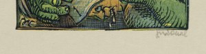 JOSEF VÁCHAL (CZECH / BOHEMIAN 1884 - 1969) - Ex libris Ruda Klinkovský