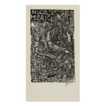 JOSEF VÁCHAL (CZECH / BOHEMIAN 1884 - 1969) - Two Bookplates