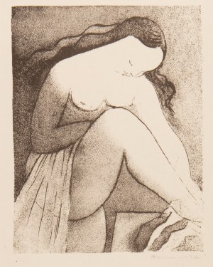 RUDOLF KREMLIČKA (CZECH / BOHEMIAN 1886 - 1932) - After the bath