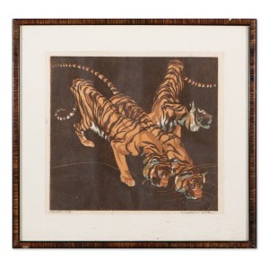 NORBERTINE VON BRESSLERN-ROTH (AUSTRIA / AUSTRIAN 1891 - 1978) - Tigers