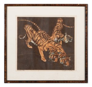 NORBERTINE VON BRESSLERN-ROTH (AUSTRIA / AUSTRIAN 1891 - 1978) - Tigers