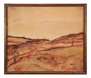 VLASTIMIL RADA (CZECH / BOHEMIAN 1895 - 1962) - Autumn landscape