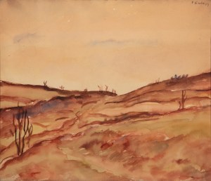 VLASTIMIL RADA (CZECH / BOHEMIAN 1895 - 1962) - Autumn landscape