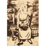 BEDŘICH PISKAČ (CZECH / BOHEMIAN 1898 - 1929) - Woman