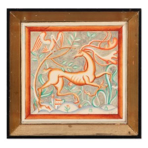 JOSEF DURYCH (CZECH / BOHEMIAN 1898 - 1973) - Bestiary deer