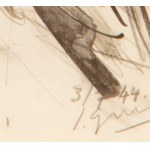 JAROSLAV GRUS (CZECH / BOHEMIAN 1891 - 1983) - A set of four drawings and one graphic sheet