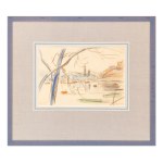 JAROSLAV GRUS (CZECH / BOHEMIAN 1891 - 1983) - A set of four drawings and one graphic sheet