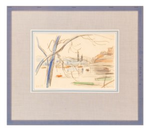 JAROSLAV GRUS (CZECH / BOHEMIAN 1891 - 1983) - A set of four drawings and one graphic sheet