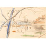 JAROSLAV GRUS (CZECH / BOHEMIAN 1891 - 1983) - A set of four drawings and one graphic sheet