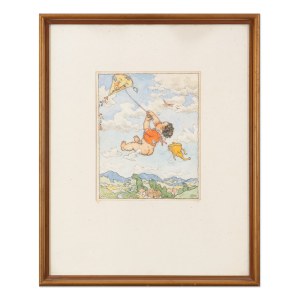 MARIE FISCHEROVÁ KVĚCHOVÁ (CZECH / BOHEMIAN 1892 - 1984) - Dragon