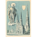 CYRIL BOUDA (CZECH / BOHEMIAN 1901 - 1984) - Saint Wenceslas (Saint Wenceslas Cathedral in Olomouc)