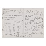 JIŘÍ KOLÁŘ (CZECH / BOHEMIAN 1914 - 2002) - A collection of correspondence and three prologues