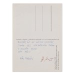 JIŘÍ KOLÁŘ (CZECH / BOHEMIAN 1914 - 2002) - A collection of correspondence and three prologues