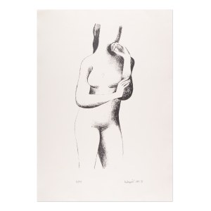 MILOSLAV CHLUPÁČ (CZECH / BOHEMIAN 1920 - 2008) - Girl's nude