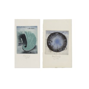 PAVEL SUKDOLÁK (CZECH / BOHEMIAN 1925 - 2022) - Two graphic sheets