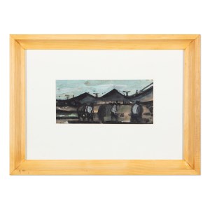 VLADIMÍR FUKA (CZECH / BOHEMIAN 1926 - 1977) - Memories of Ostrava evenings