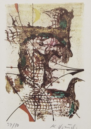 KAREL VYSUŠIL (CZECH / BOHEMIAN 1926 - 2014) - Two graphic sheets