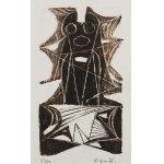 KAREL VYSUŠIL (CZECH / BOHEMIAN 1926 - 2014) - Two graphic sheets