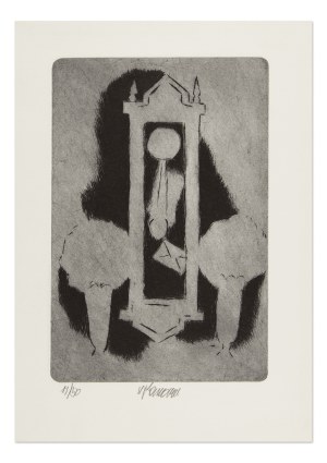 VLADIMÍR KOMÁREK (CZECH / BOHEMIAN 1928 - 2002) - Clock