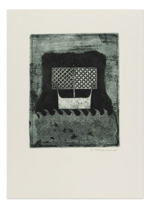 EMILIE TOMANOVÁ (CZECH / BOHEMIAN 1933 - 1994) - Royal barge