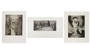 KAREL ŠAFÁŘ (CZECH / BOHEMIAN 1938 - 2016) - Three graphic sheets