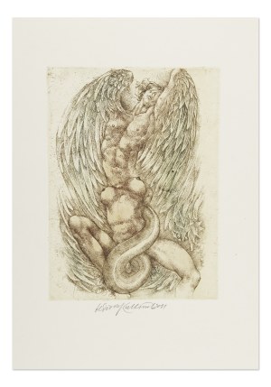 OLDŘICH KULHÁNEK (CZECH / BOHEMIAN 1940 - 2013) - Metamorphosis