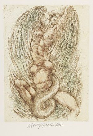 OLDŘICH KULHÁNEK (CZECH / BOHEMIAN 1940 - 2013) - Metamorphosis