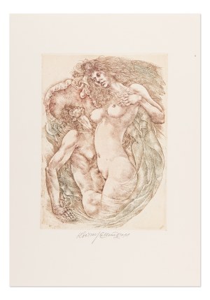 OLDŘICH KULHÁNEK (CZECH / BOHEMIAN 1940 - 2013) - Metamorphosis