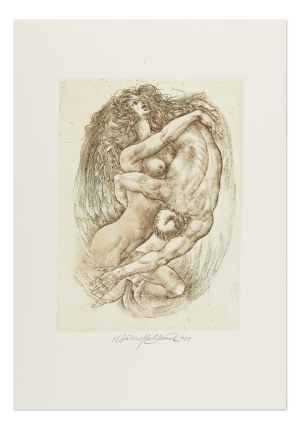 OLDŘICH KULHÁNEK (CZECH / BOHEMIAN 1940 - 2013) - Metamorphosis