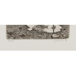 JINDŘICH PILEČEK (CZECH / BOHEMIAN 1944 - 2002) - Bookplate Procopius