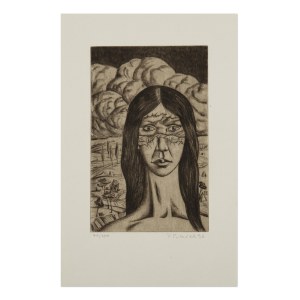 JINDŘICH PILEČEK (CZECH / BOHEMIAN 1944 - 2002) - Bookplate P.P.