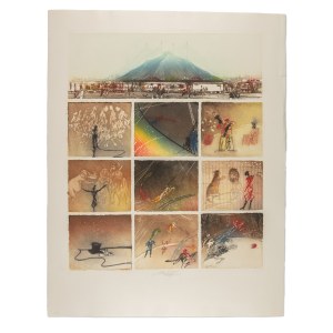 LADISLAV KUKLÍK (CZECH / BOHEMIAN 1947*) - Circus (large sheet)